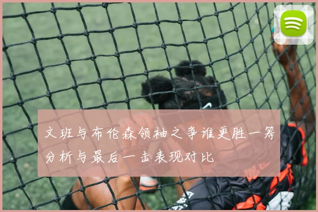 文班与布伦森领袖之争谁更胜一筹分析与最后一击表现对比