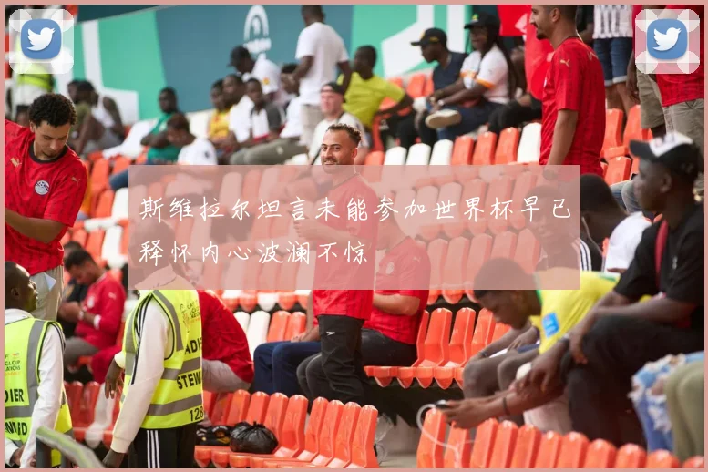 斯维拉尔坦言未能参加世界杯早已释怀内心波澜不惊